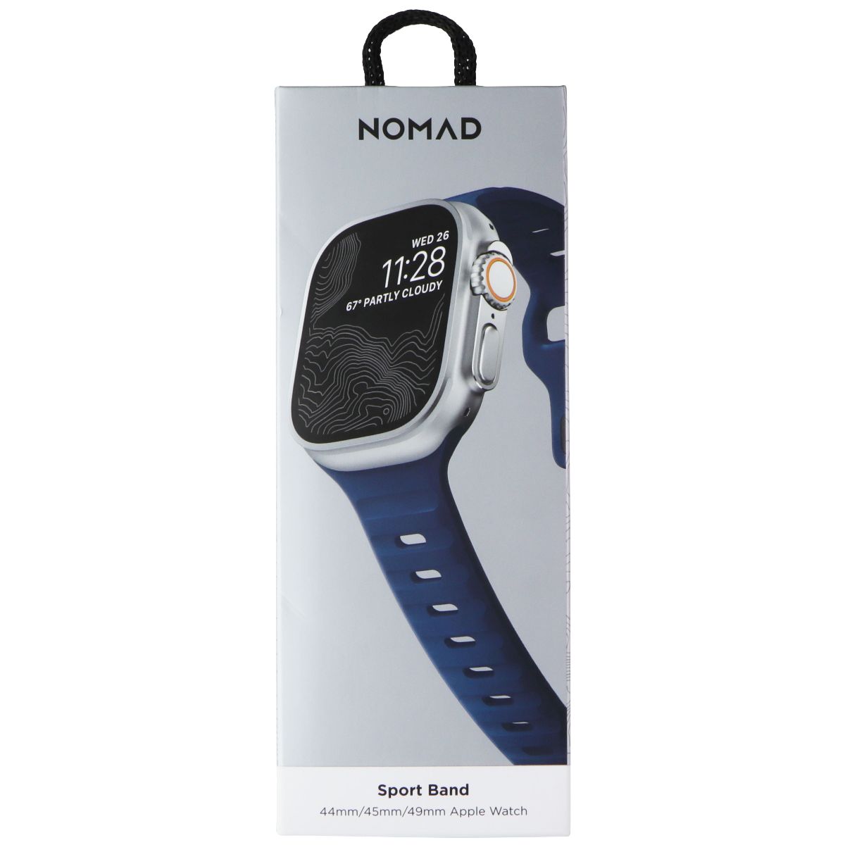 Nomad Sport Band for Apple Watch 44mm/45mm/49mm - Atlantic Blue Smart Watch Accessories - Watch Bands Nomad - Simple Cell Bulk Wholesale Pricing - USA Seller