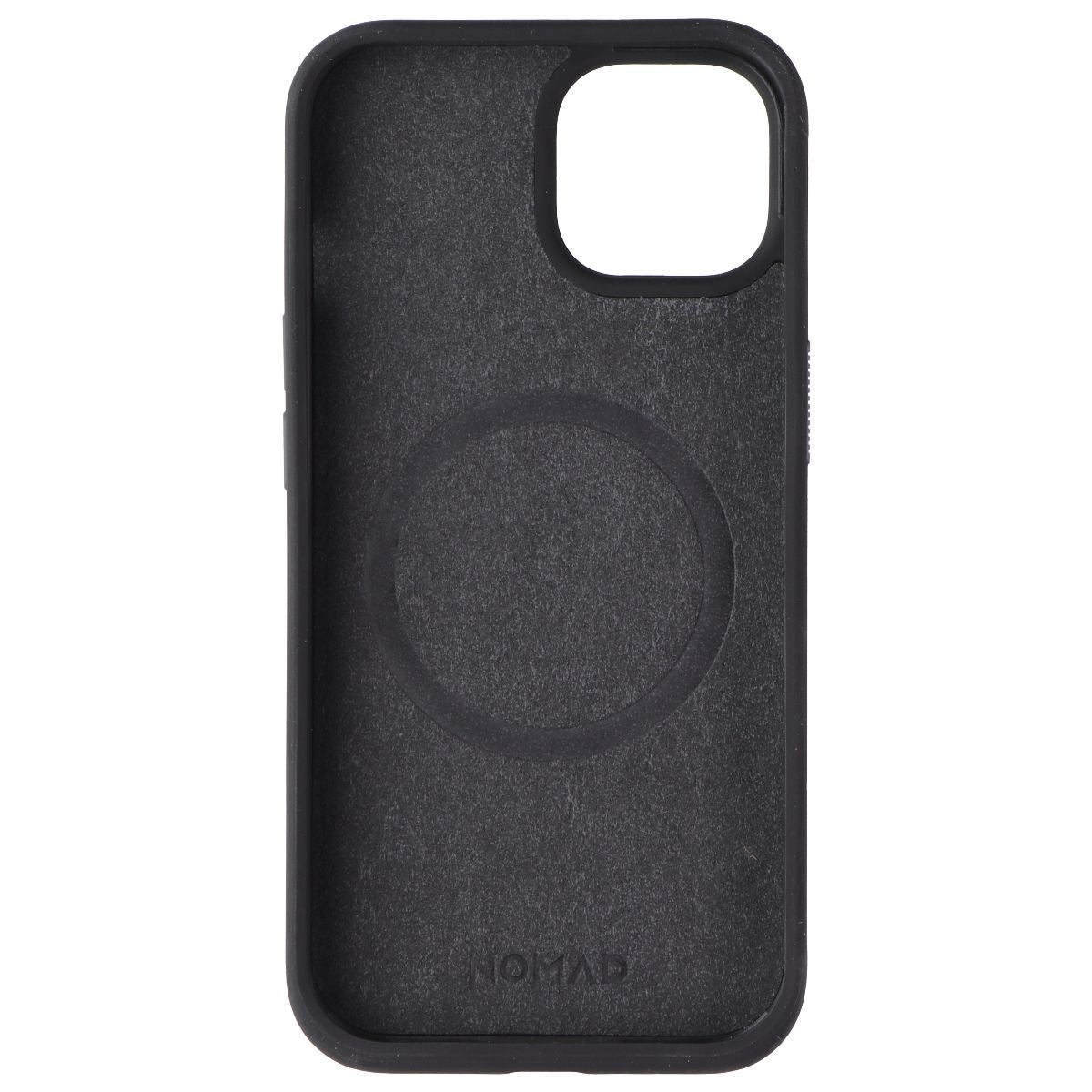 Nomad Modern Leather Case for MagSafe for Apple iPhone 15 - Black Cell Phone - Cases, Covers & Skins Nomad - Simple Cell Bulk Wholesale Pricing - USA Seller