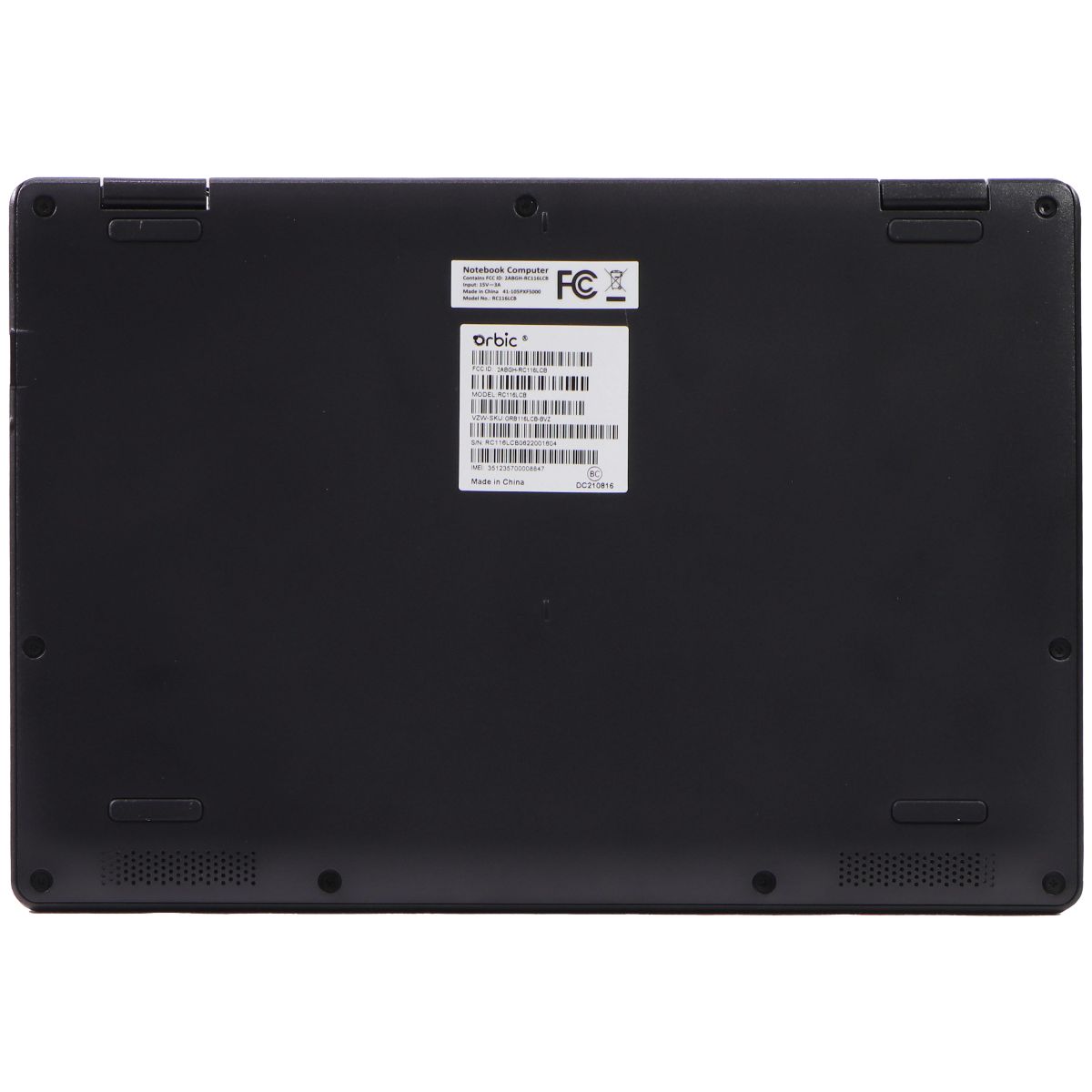 Orbic Chromebook 4G LTE (11.6-inch) Verizon 4GB RAM/32GB eMMC/Chrome OS - Black Laptops - PC Laptops & Netbooks Orbic - Simple Cell Bulk Wholesale Pricing - USA Seller