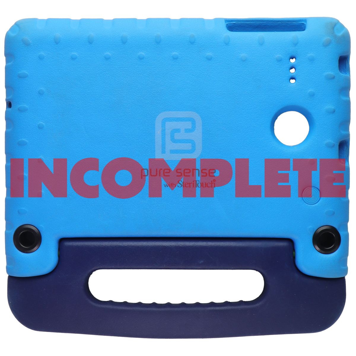 Pure Sense Buddy Kids Case for Samsung Tab E 8.0 - Blue iPad/Tablet Accessories - Cases, Covers, Keyboard Folios Pure Sense - Simple Cell Bulk Wholesale Pricing - USA Seller