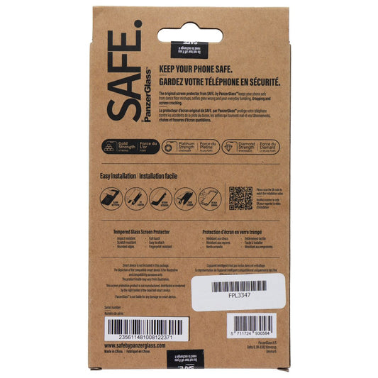 PanzerGlass Safe Series Tempered Glass Screen Protector - Samsung Galaxy S23 FE Cell Phone - Screen Protectors PanzerGlass - Simple Cell Bulk Wholesale Pricing - USA Seller