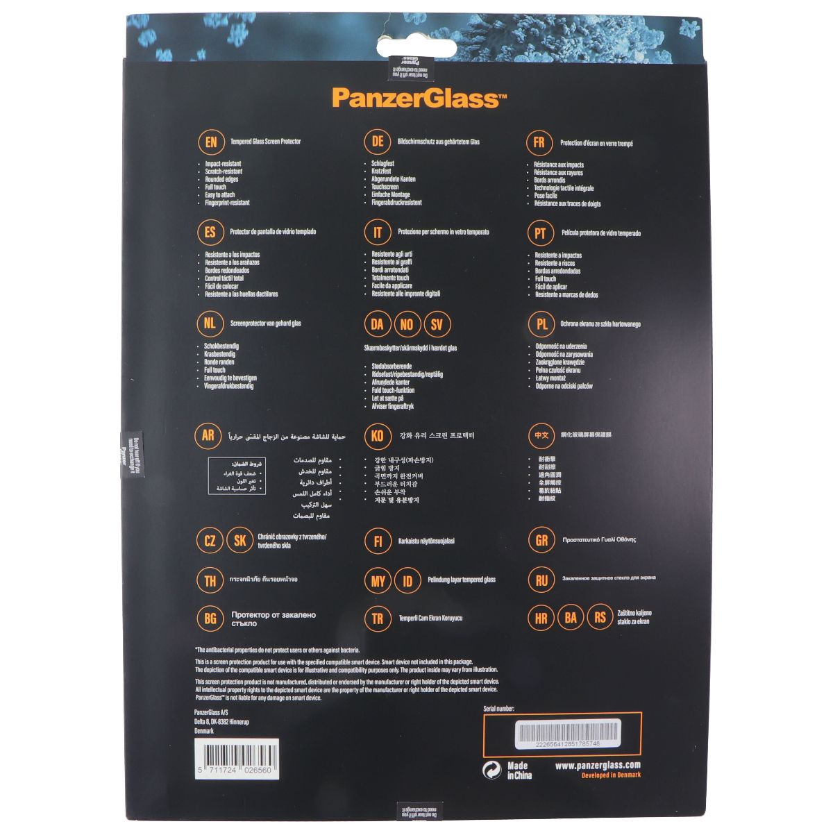 PanzerGlass Original Tempered Glass for Apple iPad Pro 12.9-in (2021/2020/2018) iPad/Tablet Accessories - Screen Protectors PanzerGlass - Simple Cell Bulk Wholesale Pricing - USA Seller