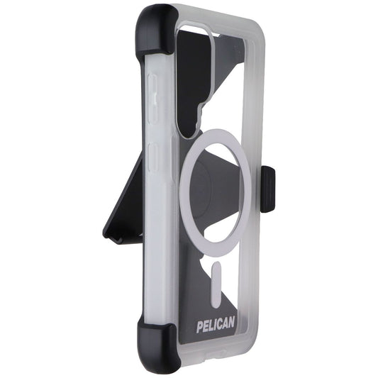 Pelican Voyager Magnetic Case + Holster for Samsung Galaxy S25 - Clear