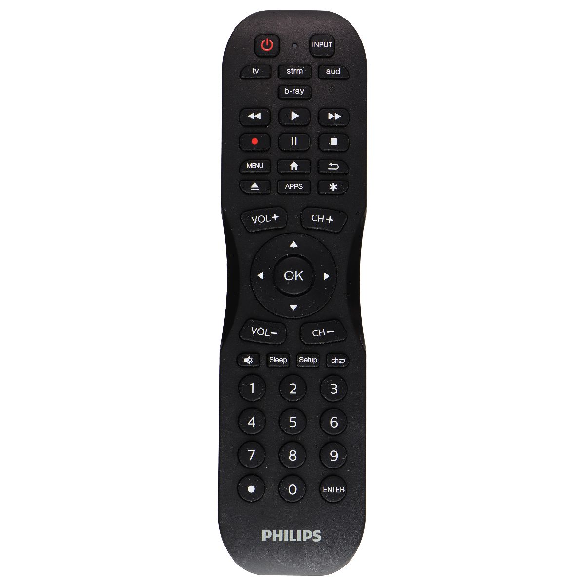 Philips OEM Remote Control (SRP4121M/27) for Select Philips Systems TV, Video & Audio Accessories - Remote Controls Philips - Simple Cell Bulk Wholesale Pricing - USA Seller