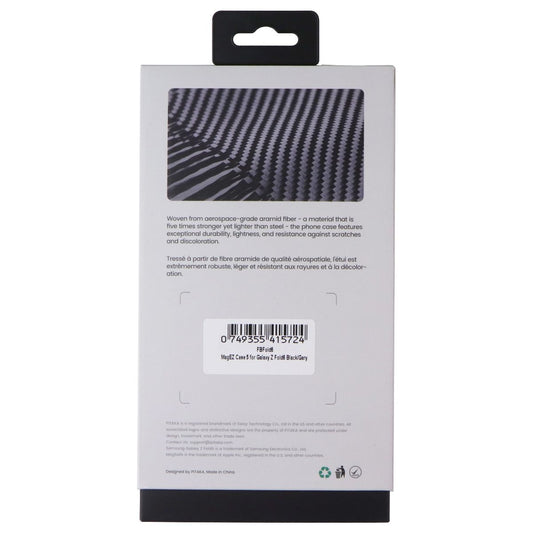 PITAKA Edge MagEZ Case 5 for MagSafe for Samsung Galaxy Z Fold6 - Black/Gray Cell Phone - Cases, Covers & Skins Pitaka - Simple Cell Bulk Wholesale Pricing - USA Seller