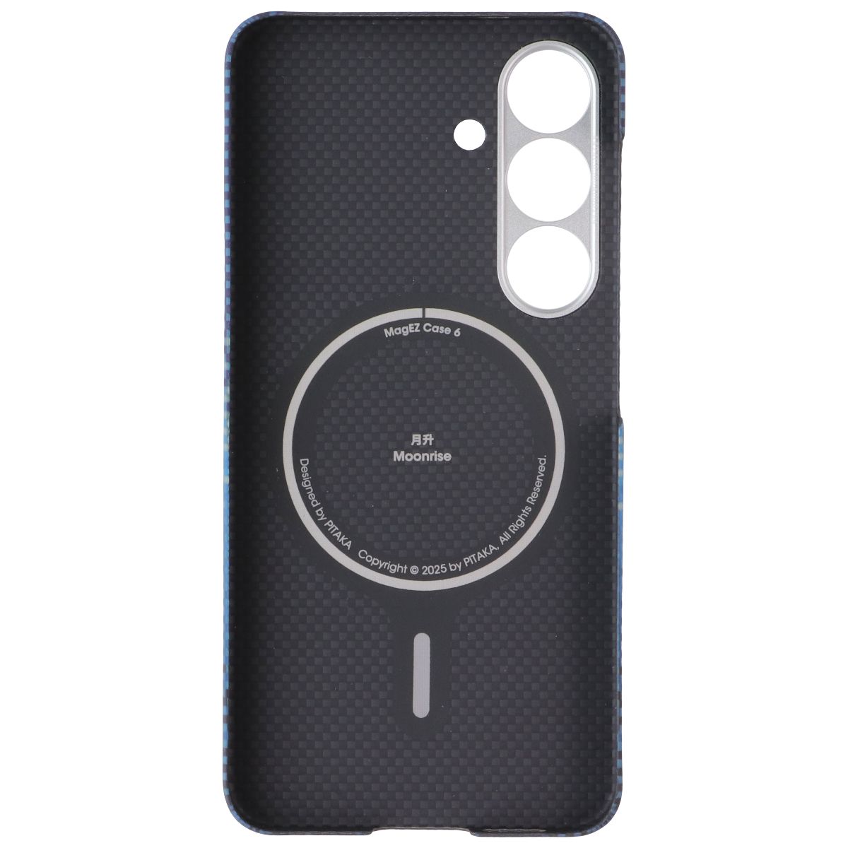 Pitaka Tactile Woven Case for Samsung Galaxy S25 Smartphones - Moonrise