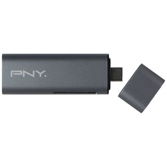 PNY USB 3.1 Type-C Reader / USB Adapter - Silver (P-CRMUS3A-BX) Computer Accessories - Memory Card Readers & Adapters PNY - Simple Cell Bulk Wholesale Pricing - USA Seller