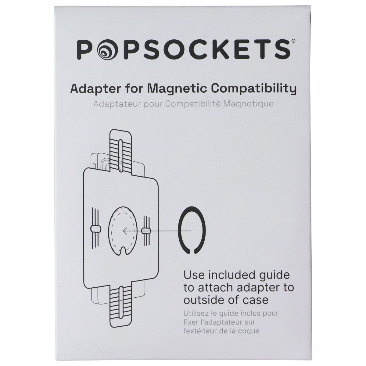 PopSockets Magnetic Phone Grip & Stand for MagSafe - Blanchette Red