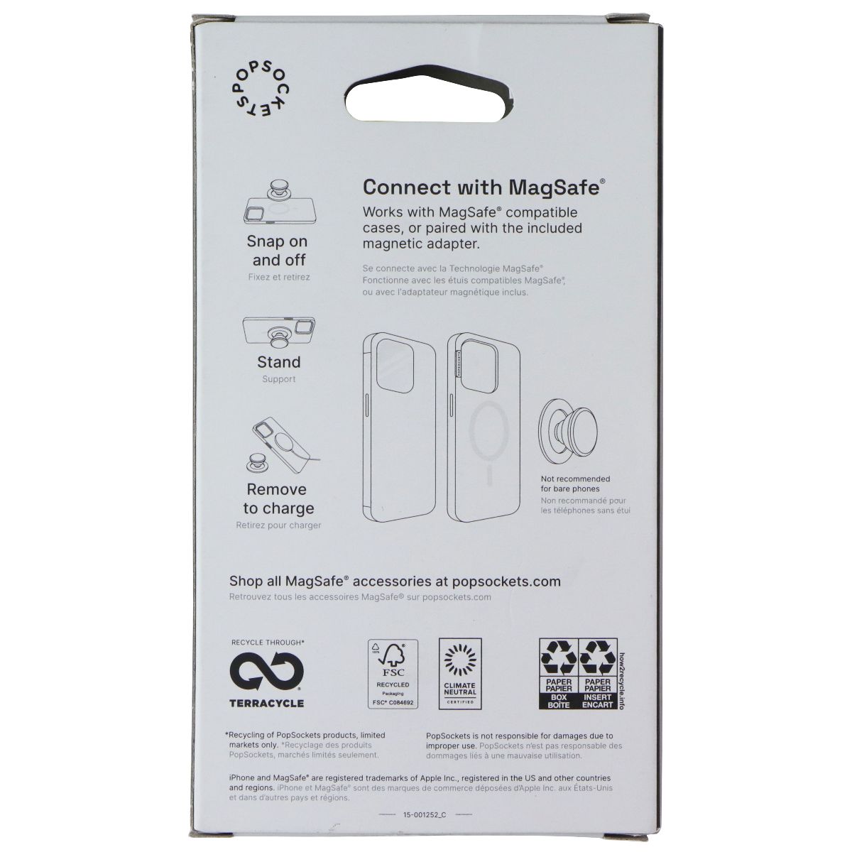 PopSockets Magnetic Phone Grip & Stand for MagSafe - PopOut Papel Picado Cell Phone - Mounts & Holders PopSockets - Simple Cell Bulk Wholesale Pricing - USA Seller