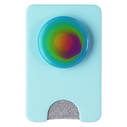 PopSockets PopWallet+ Magnetic Wallet for MagSafe - Butterfly Pea Blue Boca Aura Cell Phone - Other Accessories PopSockets - Simple Cell Bulk Wholesale Pricing - USA Seller
