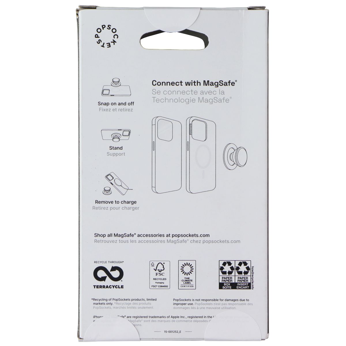 PopSockets Magnetic Phone Grip and Stand for MagSafe - Enamel Desert Gem Bloom Cell Phone - Mounts & Holders PopSockets - Simple Cell Bulk Wholesale Pricing - USA Seller