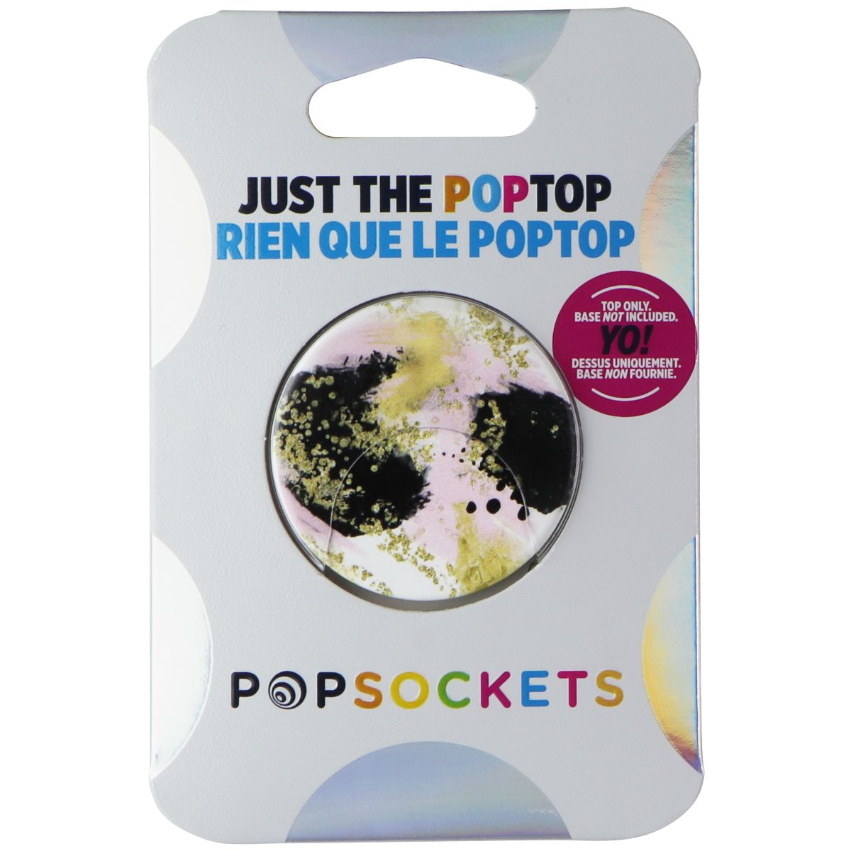 PopSockets PopGrip Swappable Top - Gilded Glam (Top Only/No Base) Cell Phone - Mounts & Holders PopSockets - Simple Cell Bulk Wholesale Pricing - USA Seller