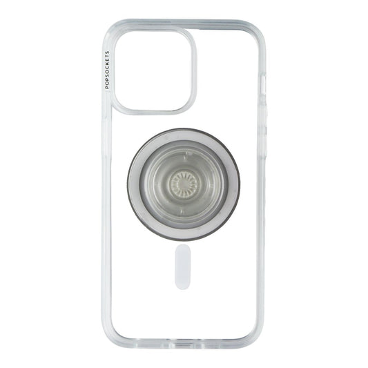 PopSockets PopCase for MagSafe for Apple iPhone 15 Pro Max - Clear Cell Phone - Cases, Covers & Skins PopSockets - Simple Cell Bulk Wholesale Pricing - USA Seller