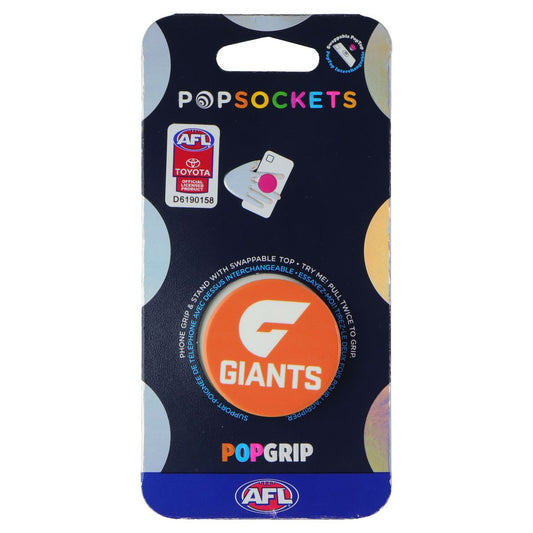 PopSockets PopGrip Expanding Stand Grip w/Swappable Top - AFL GWS Giants
