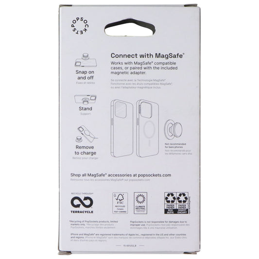 PopSockets Magnetic Phone Grip & Stand with Adapter Ring for MagSafe - Pink Cell Phone - Mounts & Holders PopSockets - Simple Cell Bulk Wholesale Pricing - USA Seller