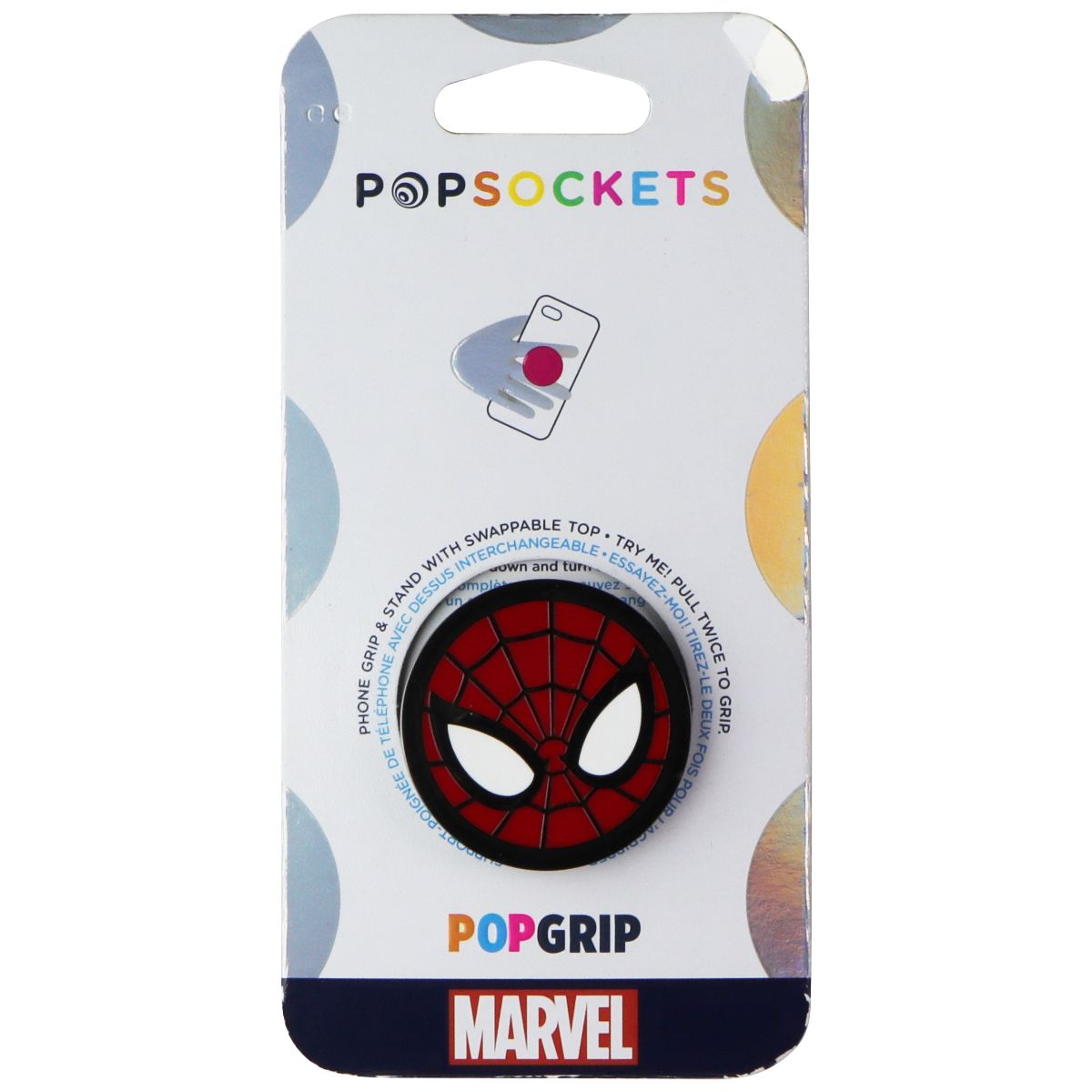 PopSockets PopGrip - Marvel Spider Man Cell Phone - Mounts & Holders PopSockets - Simple Cell Bulk Wholesale Pricing - USA Seller