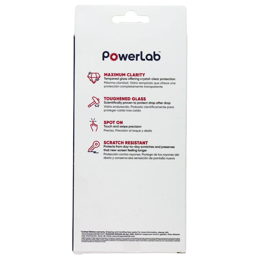 PowerLab HD Glass Screen Protector for Apple iPhone 15 Cell Phone - Screen Protectors PowerLab - Simple Cell Bulk Wholesale Pricing - USA Seller