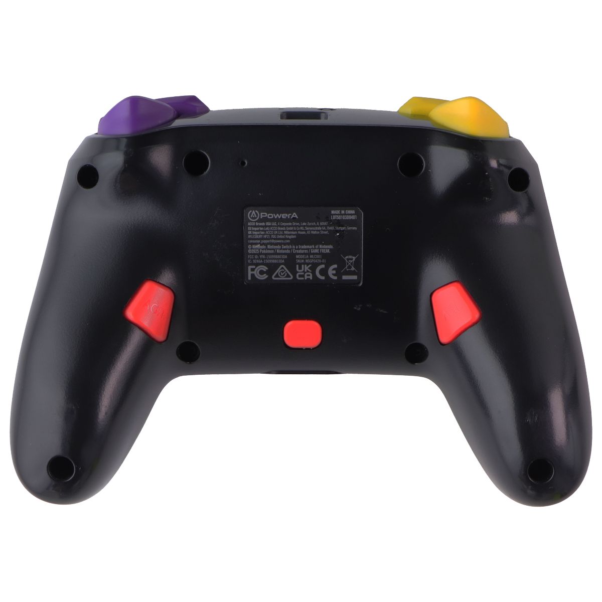 PowerA Enhanced Wireless Controller for Nintendo Switch - Pikachu vs Gengar Gaming/Console - Controllers & Attachments PowerA - Simple Cell Bulk Wholesale Pricing - USA Seller