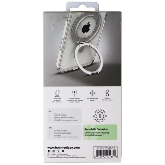 Prodigee Teek 360 Kickstand Case for MagSafe for Apple iPhone 17 Air - Clear Cell Phone - Cases, Covers & Skins Prodigee - Simple Cell Bulk Wholesale Pricing - USA Seller