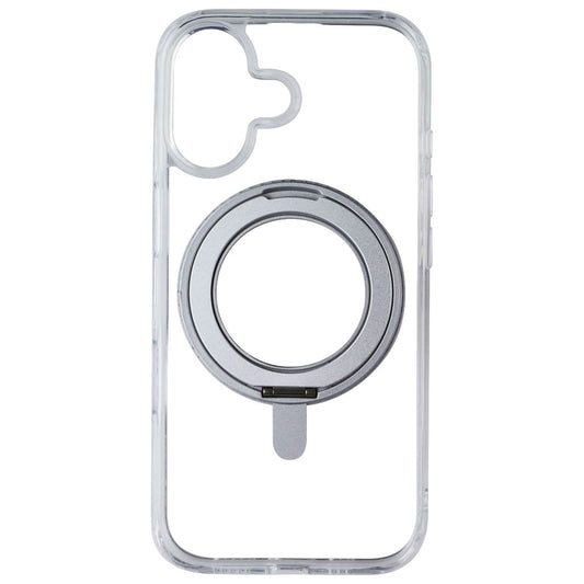 Prodigee Teek 360 Hard MagSafe Kickstand Ring Case for Apple iPhone 17 - Clear