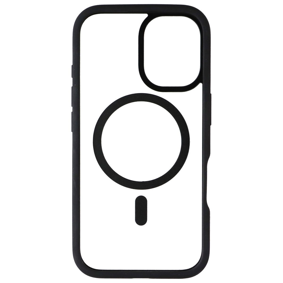 Prodigee Magneteek Series Case for MagSafe for Apple iPhone 16 - Black/Clear