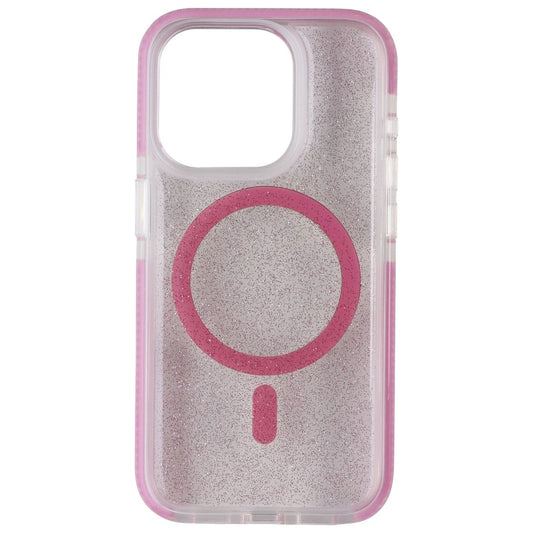Prodigee Super Star Case for MagSafe for Apple iPhone 15 Pro - Pink / Glitter Cell Phone - Cases, Covers & Skins Prodigee - Simple Cell Bulk Wholesale Pricing - USA Seller