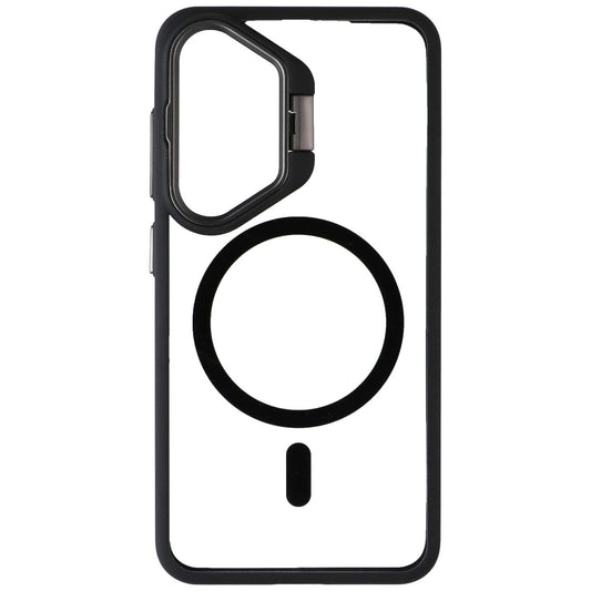 Prodigee Kickit Series Magnetic Case for Samsung Galaxy S24 - Black Cell Phone - Cases, Covers & Skins Prodigee - Simple Cell Bulk Wholesale Pricing - USA Seller