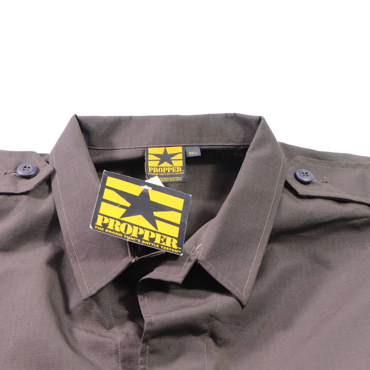 Propper Public Safety BDU Coat Shirt (2 Pocket) - Sheriff's Brown 3XLL (Long) Other Sporting Goods Propper - Simple Cell Bulk Wholesale Pricing - USA Seller
