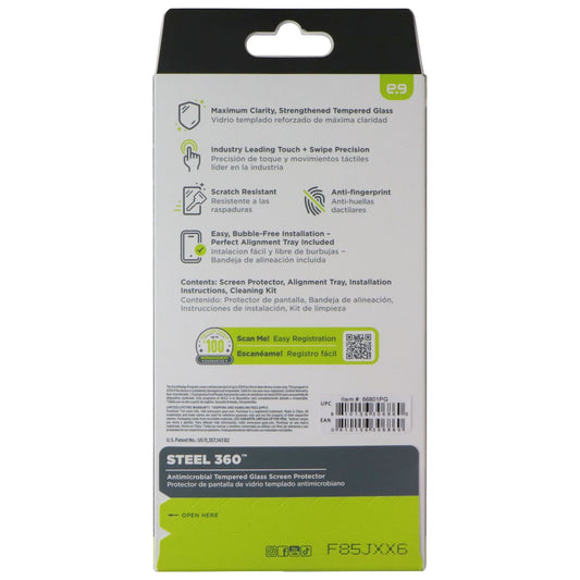 PureGear Steel 360 Tempered Glass Screen Protector for Samsung Galaxy S25 FE Cell Phone - Screen Protectors PureGear - Simple Cell Bulk Wholesale Pricing - USA Seller