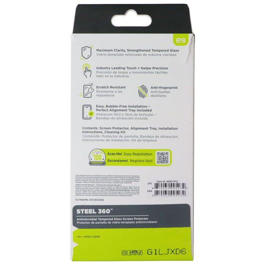 PureGear Steel 360 Tempered Glass Screen Protector for Samsung Galaxy A37 5G Cell Phone - Screen Protectors PureGear - Simple Cell Bulk Wholesale Pricing - USA Seller