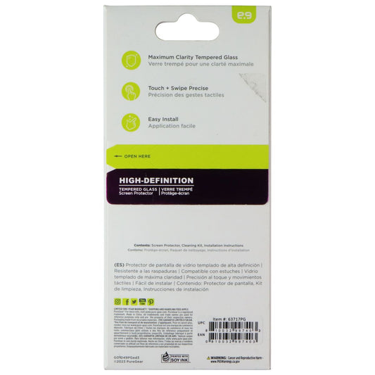 PureGear High-Definition Tempered Glass for Samsung Galaxy S21 FE (5G) Cell Phone - Screen Protectors PureGear - Simple Cell Bulk Wholesale Pricing - USA Seller
