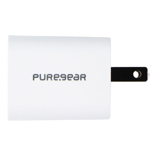 PureGear LightSpeed (30W) USB-C Wall Charger + USB-C Cable - White (63995PG) Cell Phone - Chargers & Cradles PureGear - Simple Cell Bulk Wholesale Pricing - USA Seller