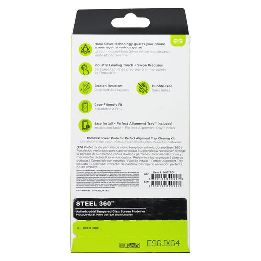 PureGear Steel 360 Tempered Glass Screen Protector for Google Pixel 9 Pro XL Cell Phone - Screen Protectors PureGear - Simple Cell Bulk Wholesale Pricing - USA Seller