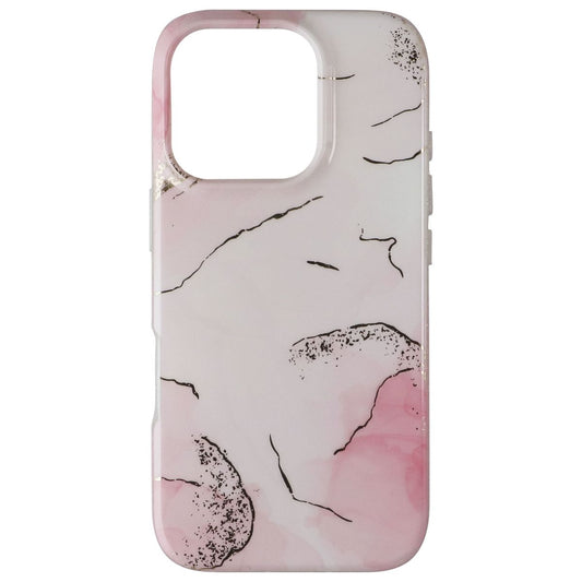 PureGear Slim Shell Designer Series Case for Apple iPhone 16 Pro - Pink Marble