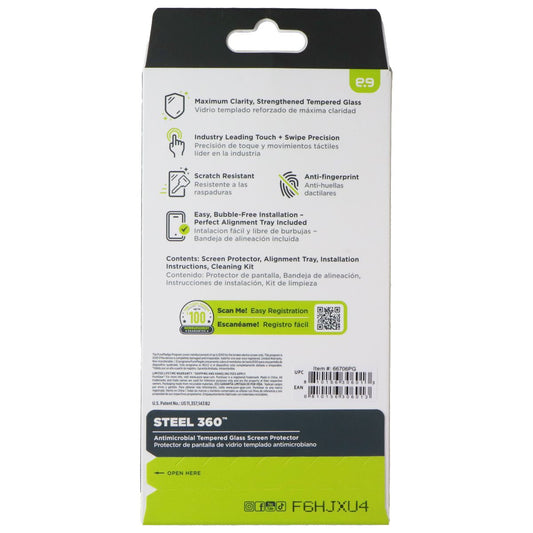 PureGear Steel 360 Tempered Glass Screen Protector for Google Pixel 10 Pro XL Cell Phone - Screen Protectors PureGear - Simple Cell Bulk Wholesale Pricing - USA Seller