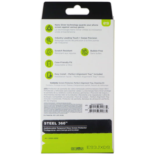 PureGear Steel 360 Tempered Glass Screen Protector for Apple iPhone 16 Pro Cell Phone - Screen Protectors PureGear - Simple Cell Bulk Wholesale Pricing - USA Seller