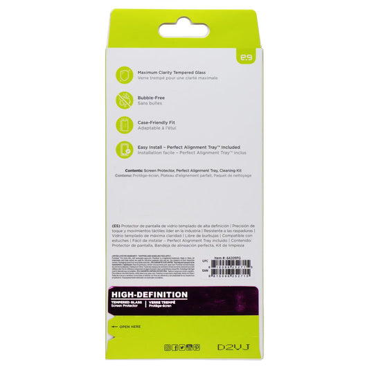 PureGear High-Definition Tempered Glass Screen Protector for Google Pixel 7a Cell Phone - Screen Protectors PureGear - Simple Cell Bulk Wholesale Pricing - USA Seller
