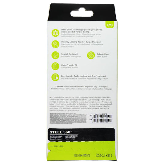 PureGear Steel 360 Screen Protector w/Alignment Tray for Google Pixel 7a - Clear