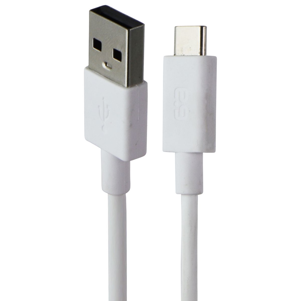 PureGear (6Ft) USB-A to USB-C Charging Cable - White (64393PG) Cell Phone - Cables & Adapters PureGear - Simple Cell Bulk Wholesale Pricing - USA Seller
