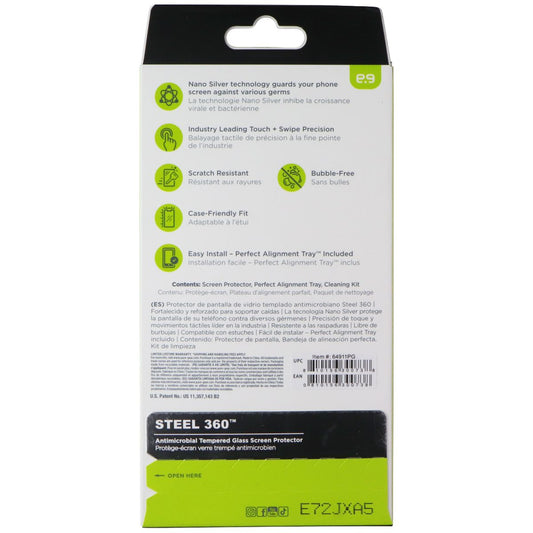 PureGear Steel 360 Tempered Glass Screen Protector for Apple iPhone 16+ (Plus) Cell Phone - Screen Protectors PureGear - Simple Cell Bulk Wholesale Pricing - USA Seller