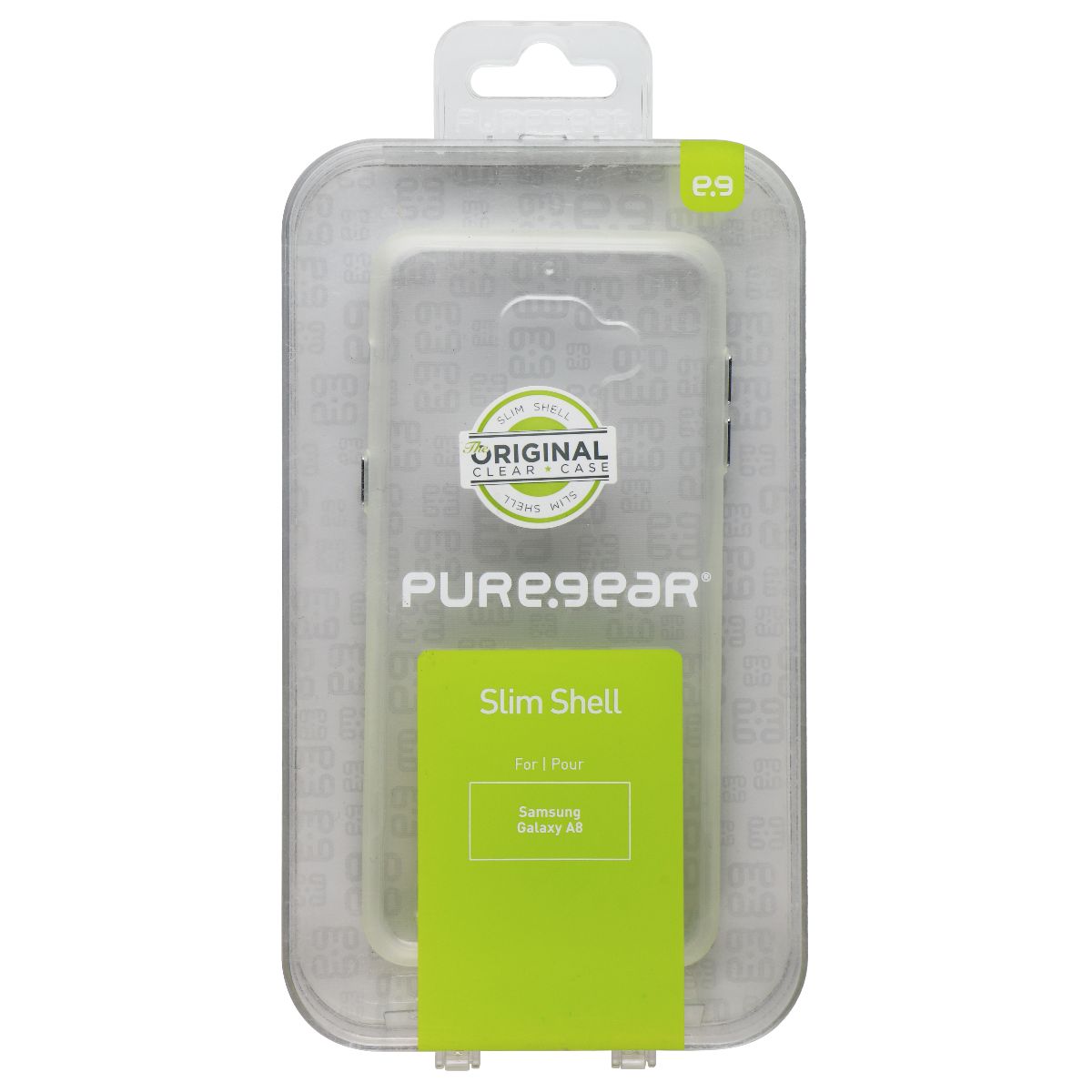 PureGear Slim Shell Case for Samsung Galaxy A8 (2018) - Clear Cell Phone - Cases, Covers & Skins PureGear - Simple Cell Bulk Wholesale Pricing - USA Seller