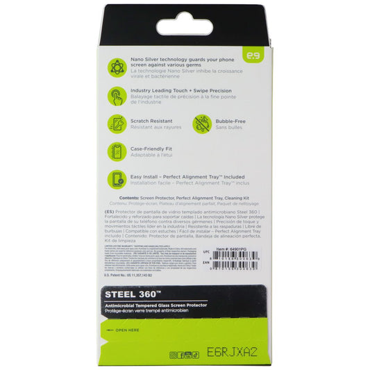 PureGear Steel 360 Tempered Glass Screen Protector for Apple iPhone 16 Cell Phone - Screen Protectors PureGear - Simple Cell Bulk Wholesale Pricing - USA Seller