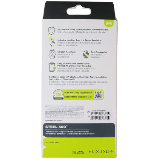 PureGear Steel 360 Tempered Glass Screen Protector for Samsung Galaxy S26+ Plus Cell Phone - Screen Protectors PureGear - Simple Cell Bulk Wholesale Pricing - USA Seller