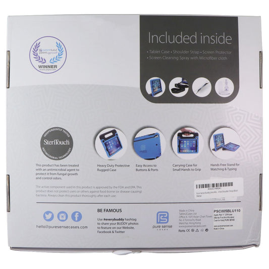 Pure Sense Buddy Tablet Case for Apple iPad 11-inch (2018) - Blue