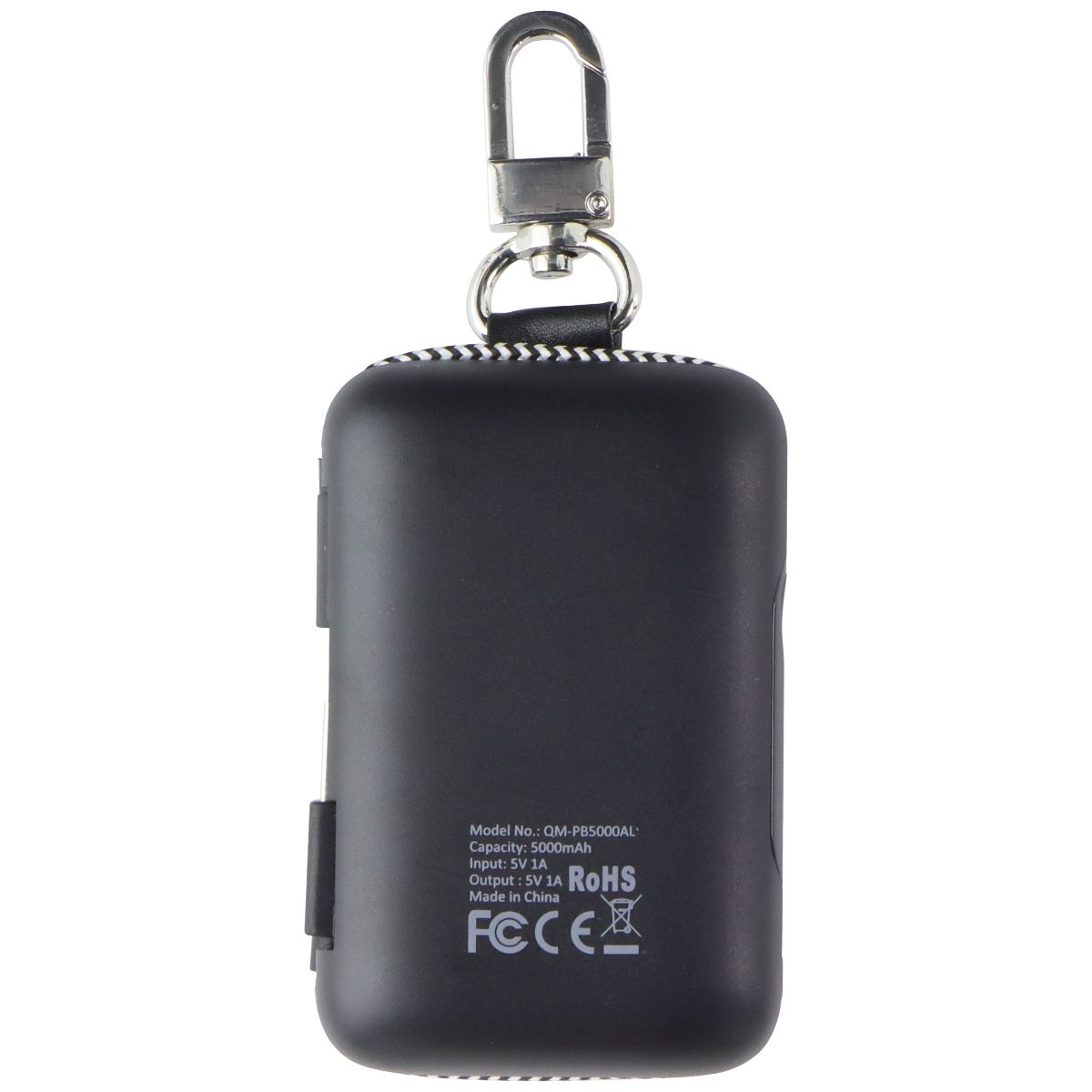 Qmadix 5,000mah iPhone Portable Power Bank - Black (QM-PB5000AL) Cell Phone - Chargers & Cradles Qmadix - Simple Cell Bulk Wholesale Pricing - USA Seller