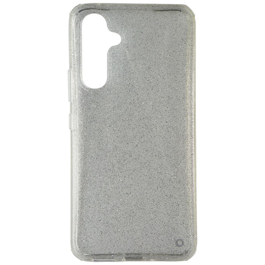Quikcell Icon Silver Shimmer Case for Samsung Galaxy A54 5G - Glitter/Clear Cell Phone - Cases, Covers & Skins Quikcell - Simple Cell Bulk Wholesale Pricing - USA Seller
