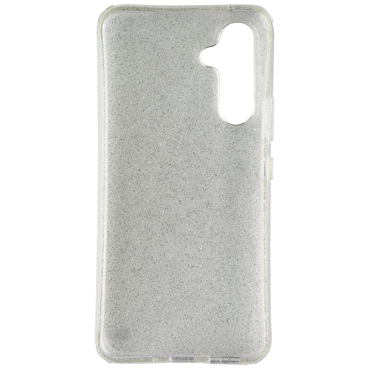 Quikcell Icon Silver Shimmer Case for Samsung Galaxy A54 5G - Glitter/Clear Cell Phone - Cases, Covers & Skins Quikcell - Simple Cell Bulk Wholesale Pricing - USA Seller