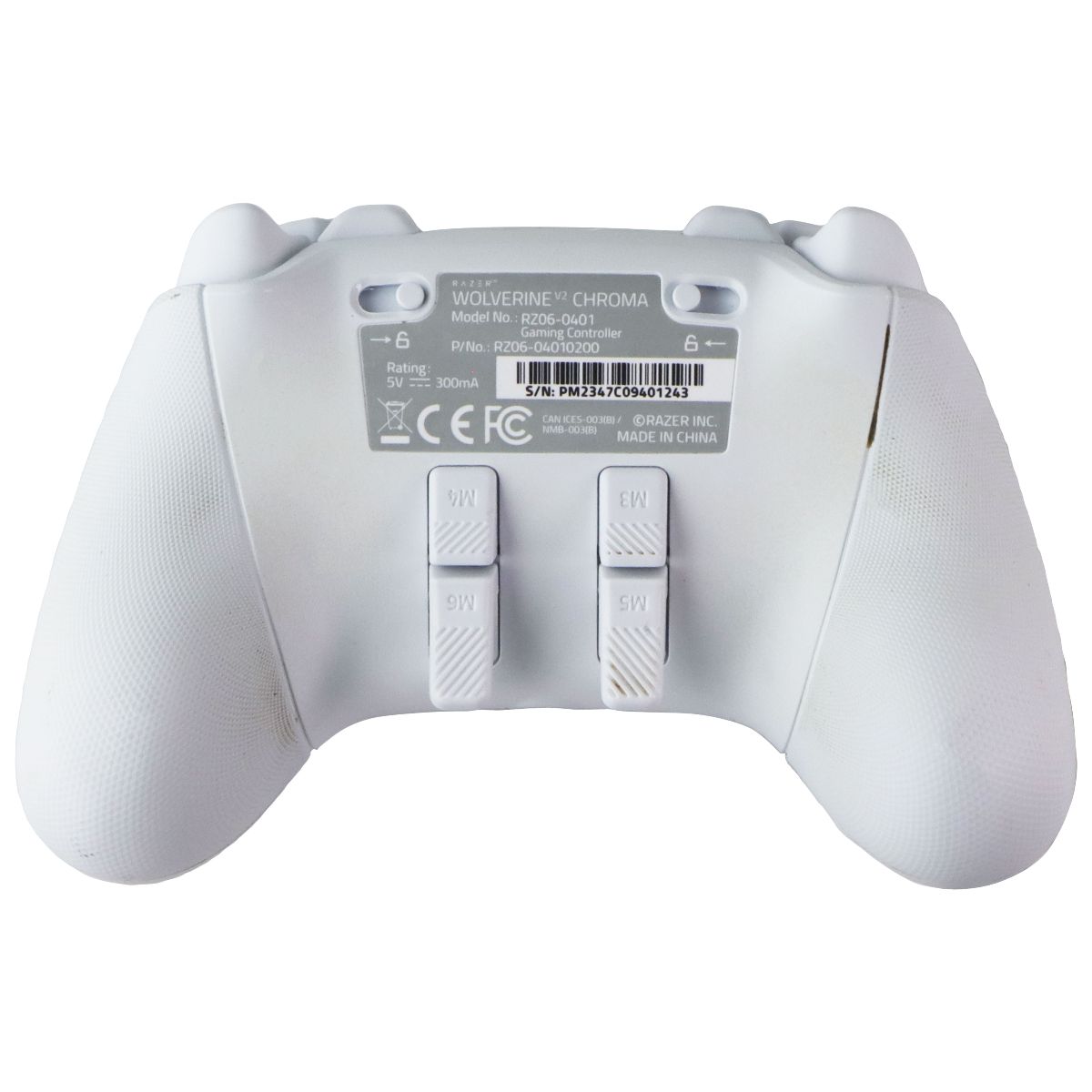 Razer Wolverine V2 Chroma Wired Gaming Pro Controller - White (RZ04-0401) Gaming/Console - Controllers & Attachments Razer - Simple Cell Bulk Wholesale Pricing - USA Seller