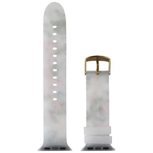 Rifle Paper Co. Watch Band 38-41mm for Apple Watch Series 1-8/SE - Wild Flowers Smart Watch Accessories - Watch Bands Rifle Paper Co. - Simple Cell Bulk Wholesale Pricing - USA Seller
