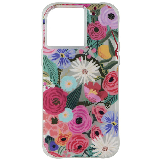 Rifle Paper Co Case for MagSafe for Apple iPhone 15 Pro Max - Garden Party Blush Cell Phone - Cases, Covers & Skins Rifle Paper Co. - Simple Cell Bulk Wholesale Pricing - USA Seller